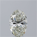 Diamante Natural 4.01 quilates, Ovalado , Color I, claridad VS2 y certificado GIA