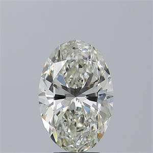Foto Diamante Natural 4.01 quilates, Ovalado , Color I, claridad VS2 y certificado GIA de