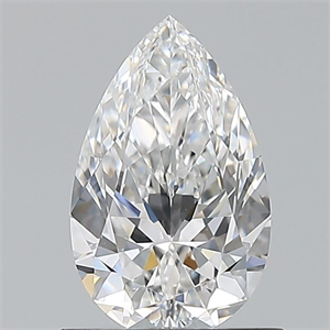 Foto Diamante Natural 0.82 quilates, De pera , Color E, claridad VS1 y certificado GIA de