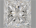 Diamante Natural 0.40 quilates, Princesa , Color E, claridad VVS1 y certificado GIA