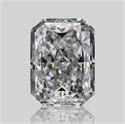 Natural Diamond 0.75 Carats, Radiant with  Cut, D Color, VS1 Clarity and Certified by GIA