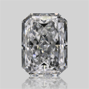 Picture of Natural Diamond 0.75 Carats, Radiant with  Cut, D Color, VS1 Clarity and Certified by GIA