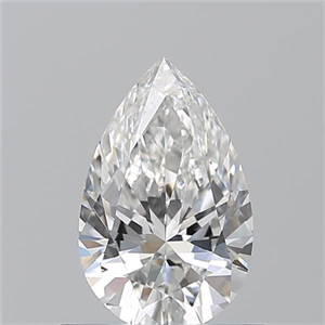 Picture of Natural Diamond 0.70 Carats, Pear with  Cut, G Color, VS1 Clarity and Certified by GIA