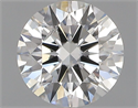 Natural Diamond 0.60 Carats, Round with Excellent Cut, F Color, SI2 Clarity and Certified by GIA