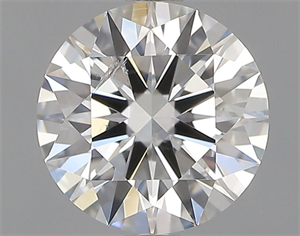 Picture of Natural Diamond 0.60 Carats, Round with Excellent Cut, F Color, SI2 Clarity and Certified by GIA