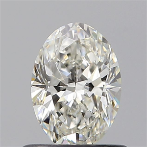 Picture of Natural Diamond 0.62 Carats, Oval with  Cut, I Color, VS2 Clarity and Certified by GIA