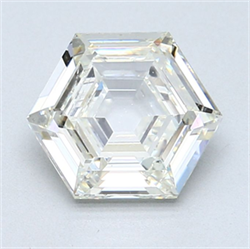 Picture of Natural Diamond 2.02 Carats, HEXAGONAL with  Cut, J Color, SI1 Clarity and Certified by GIA