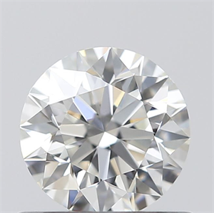 Picture of Natural Diamond 0.59 Carats, Round with Excellent Cut, G Color, VS1 Clarity and Certified by GIA