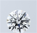 Lab Grown Diamond 2.03 Carats, Round with Ideal Cut, D Color, VVS1 Clarity and Certified by IGI