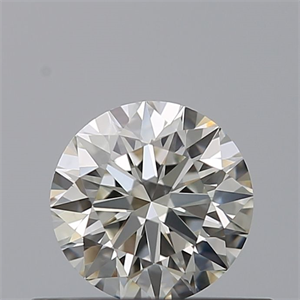 Picture of Natural Diamond 0.45 Carats, Round with Excellent Cut, G Color, VS1 Clarity and Certified by IGI
