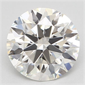 Natural Diamond 0.82 Carats, Round with Excellent Cut, H Color, VVS1 Clarity and Certified by GIA