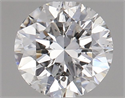 Natural Diamond 0.70 Carats, Round with Excellent Cut, E Color, SI2 Clarity and Certified by IGI