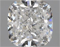 Diamante Natural 0.72 quilates, Del cojín , Color F, claridad SI1 y certificado GIA