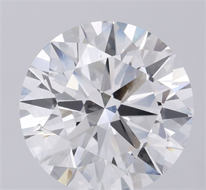 Picture of Lab Grown Diamond 7.03 Carats, Round with Ideal Cut, G Color, VVS2 Clarity and Certified by IGI