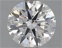 Del inventario de diamantes de laboratorio, 1.21 quilates, Redondo , Color D, claridad VS1 y certificado IGI