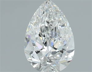 Picture of Natural Diamond 0.90 Carats, Pear with  Cut, F Color, SI1 Clarity and Certified by GIA