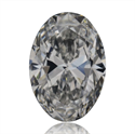 Natural Diamond 0.52 Carats, Oval with  Cut, G Color, VS1 Clarity and Certified by GIA