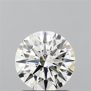 Picture of Lab Grown Diamond 1.38 Carats, Round with Ideal Cut, F Color, VS1 Clarity and Certified by IGI
