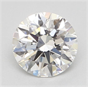 Diamante Natural 0.44 quilates, Redondo , Color F, claridad VVS2 y certificado GIA