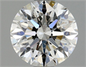 Natural Diamond 0.90 Carats, Round with Excellent Cut, G Color, SI1 Clarity and Certified by GIA