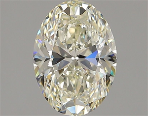 Picture of Natural Diamond 1.71 Carats, Oval with  Cut, L Color, VS2 Clarity and Certified by GIA