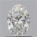 Diamante Natural 0.60 quilates, Ovalado , Color F, claridad VVS2 y certificado GIA