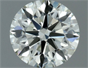 Diamante Natural 0.71 quilates, Redondo , Color K, claridad VVS1 y certificado IGI