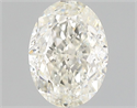 Diamante Natural 1.00 quilates, Ovalado , Color L, claridad SI1 y certificado GIA