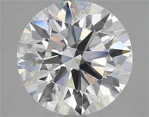 Picture of Lab Grown Diamond 4.11 Carats, Round with Excellent Cut, D Color, VVS1 Clarity and Certified by GIA