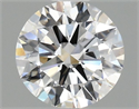 Lab Grown Diamond 0.98 Carats, Round with Ideal Cut, D Color, VVS2 Clarity and Certified by IGI