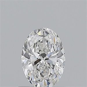 Picture of Natural Diamond 0.54 Carats, Oval with  Cut, E Color, VS2 Clarity and Certified by GIA
