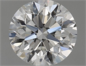 Diamante Natural 0.70 quilates, Redondo , Color G, claridad IF y certificado GIA
