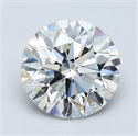 Diamante Natural 1.50 quilates, Redondo , Color I, claridad SI1 y certificado GIA