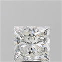 Natural Diamond 5.05 Carats, Princess with  Cut, H Color, VS2 Clarity and Certified by GIA