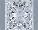 Diamante Natural 1.06 quilates, Princesa , Color H, claridad VVS2 y certificado GIA