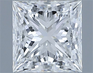 Foto Diamante Natural 1.06 quilates, Princesa , Color H, claridad VVS2 y certificado GIA de