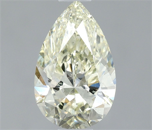 Picture of Natural Diamond 0.59 Carats, Pear with  Cut, N Color, SI1 Clarity and Certified by GIA