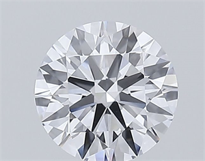Picture of Lab Grown Diamond 1.08 Carats, Round with Very Good Cut, D Color, VVS2 Clarity and Certified by GIA