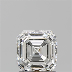 Foto Diamante Natural 1.50 quilates, Asscher , Color I, claridad VVS2 y certificado GIA de