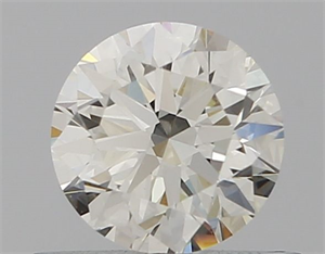 Picture of Natural Diamond 0.50 Carats, Round with Excellent Cut, J Color, VVS2 Clarity and Certified by IGI