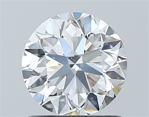 Foto Diamante Natural 1.00 quilates, Redondo , Color D, claridad VS2 y certificado GIA de