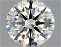 Diamante Natural 0.41 quilates, Redondo , Color K, claridad SI2 y certificado GIA