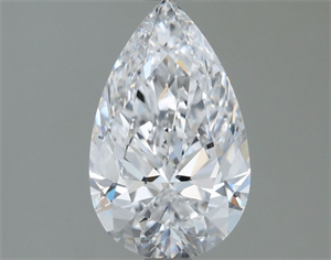 Picture of Natural Diamond 1.40 Carats, Pear with  Cut, D Color, SI1 Clarity and Certified by GIA