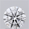 Lab Grown Diamond 1.20 Carats, Round with Ideal Cut, D Color, VS1 Clarity and Certified by IGI