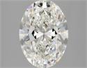 Natural Diamond 2.04 Carats, Oval with  Cut, G Color, SI1 Clarity and Certified by GIA