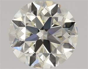 Picture of Natural Diamond 0.86 Carats, Round with Excellent Cut, L Color, SI1 Clarity and Certified by GIA