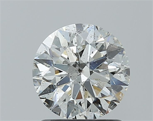 Foto Diamante Natural 1.22 quilates, Redondo , Color G, claridad SI2 y certificado IGI de