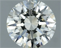 Natural Diamond 1.00 Carats, Round with Excellent Cut, K Color, VS1 Clarity and Certified by GIA