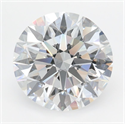 Lab Grown Diamond 3.03 Carats, Round with Ideal Cut, D Color, VVS1 Clarity and Certified by IGI