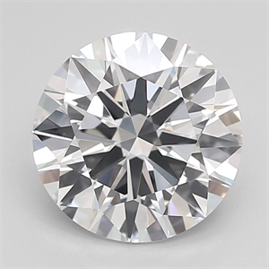 Picture of Lab Grown Diamond 3.00 Carats, Round with Excellent Cut, D Color, VVS1 Clarity and Certified by IGI